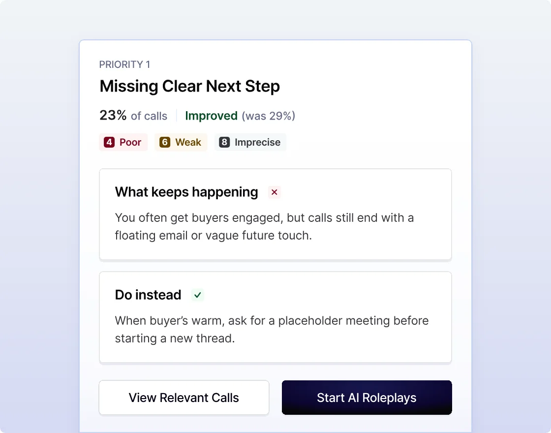 Prepp turns insights into personalized coaching for every rep